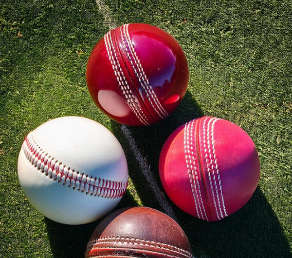 cricket balls (leather / tennis)