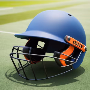 helmet with grill