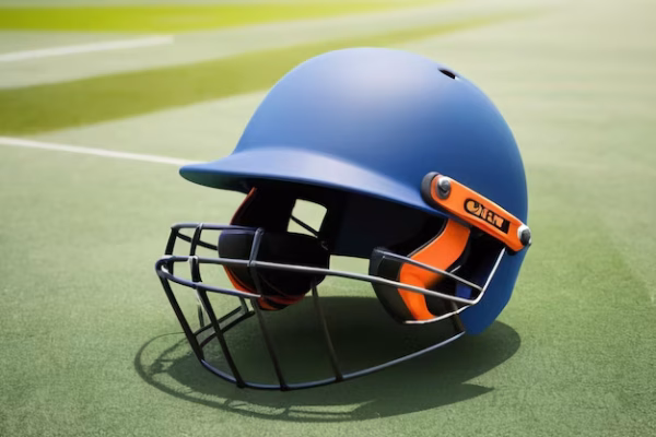 helmet with grill